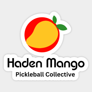 Haden Mango Logo Pickleball Collective Sticker